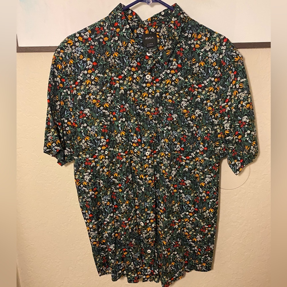 RVCA button up